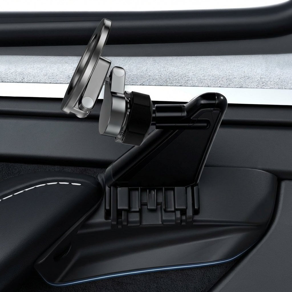 Magnetic Driver Side Door Phone Mount for Tesla Model 3 Highland & Model Y Juniper - Tesery Official Store