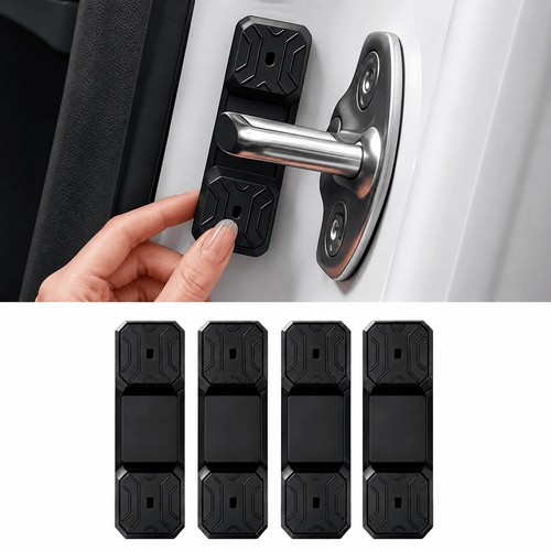 Magnetic Silicone Door Latch Dampers for Model 3 / Y (4-Pack) - Tesery Official Store