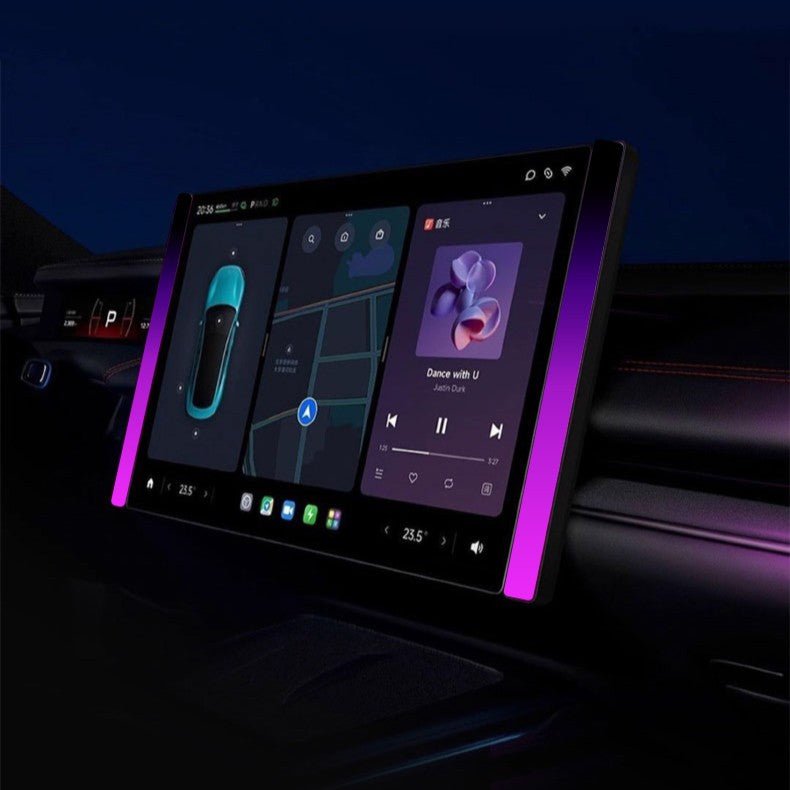 Model 3/Y Music - Synced RGB Ambient Lighting With Wireless Charging Phone Mount - Tesery Official Store