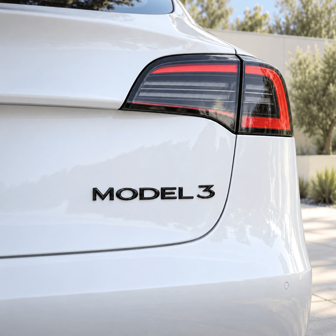 Model Name Tailgate Emblem for Tesla Model 3/Y/S/X - Tesery Official Store