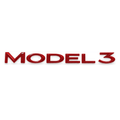 Model Name Tailgate Emblem for Tesla Model 3/Y/S/X - Tesery Official Store