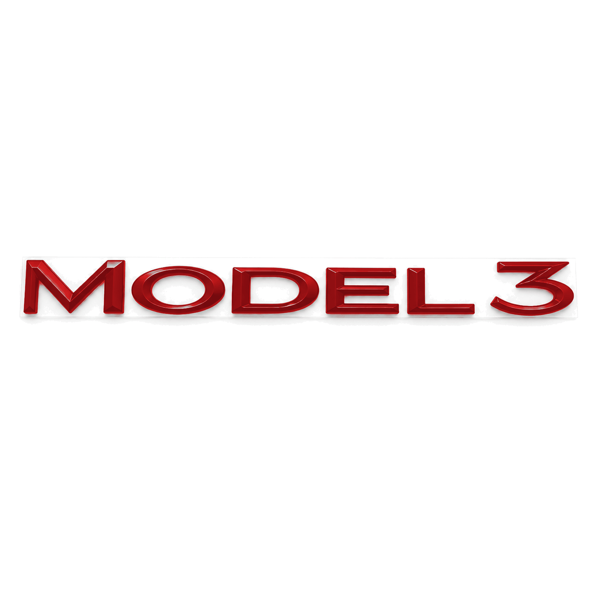 Model Name Tailgate Emblem for Tesla Model 3/Y/S/X - Tesery Official Store