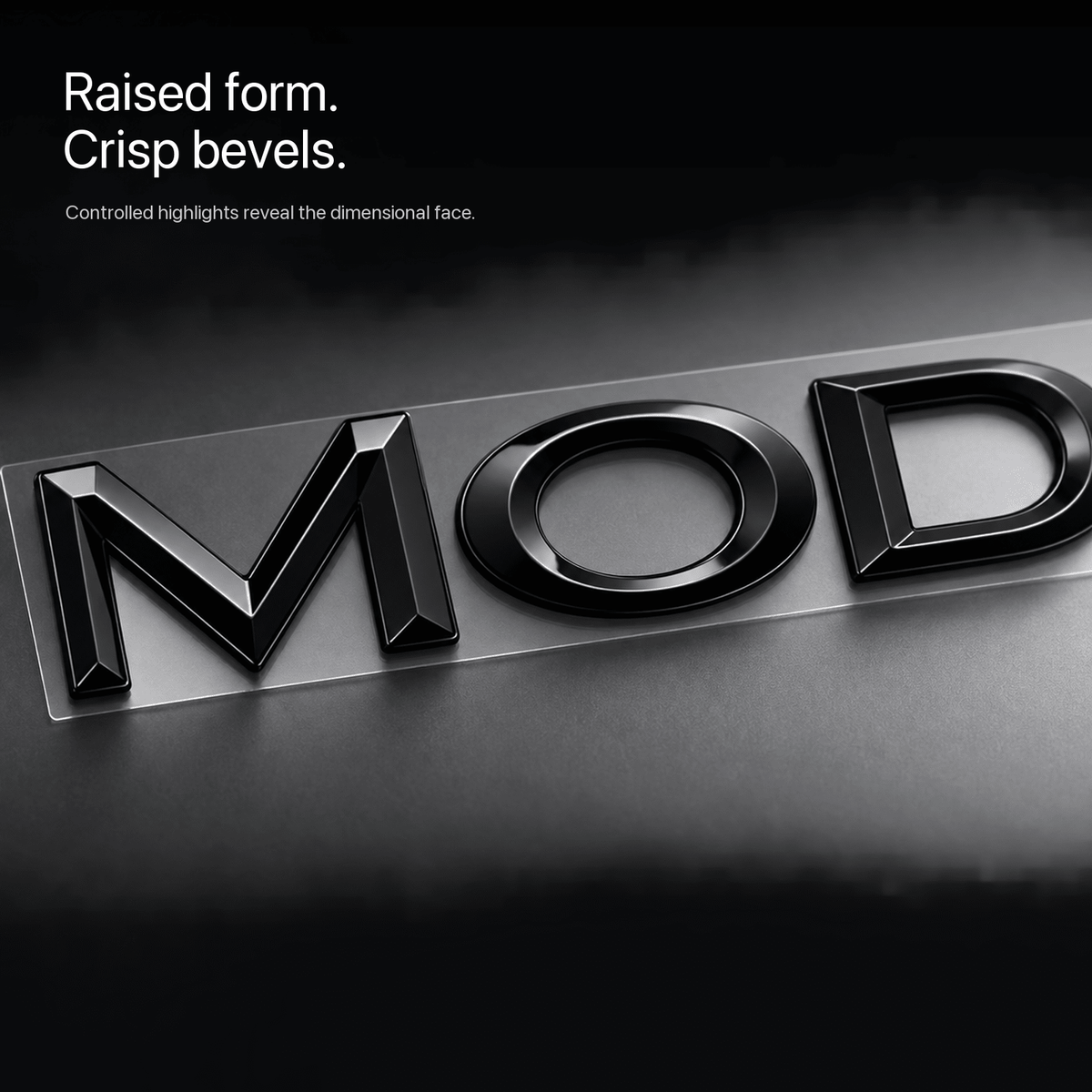 Model Name Tailgate Emblem for Tesla Model 3/Y/S/X - Tesery Official Store