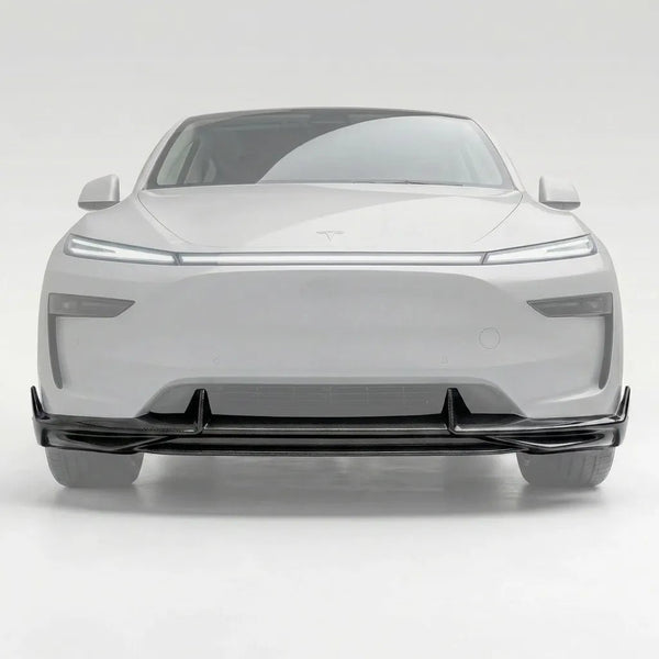 Model Y Juniper Carbon Fiber Front Lip Splitterc - High Performance Exterior Upgrade (Glossy/Matte) - Tesery Official Store