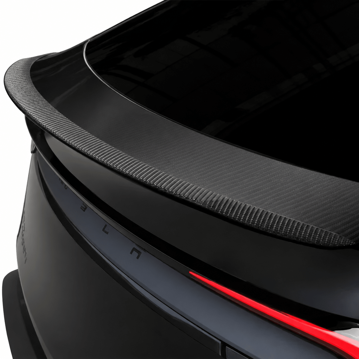 Model Y Juniper Dry Carbon Fiber Rear Exterior Accessories Kit (3-Piece) - Tesery Official Store