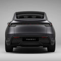 Model Y Juniper Dry Carbon Fiber Rear Exterior Accessories Kit (3-Piece) - Tesery Official Store