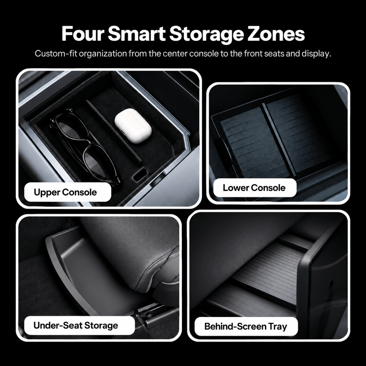 Model YL Complete Interior Storage & Organizer Kit (5-Piece) - Tesery Official Store