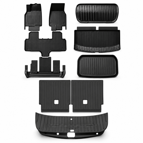 Model YL New Owner Essential TPE Floor & Cargo Protection Kit (10-Piece) - Tesery Official Store
