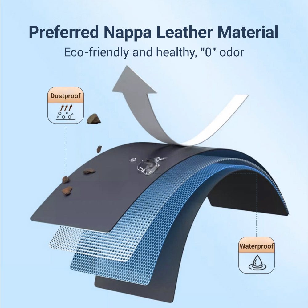 Nappa Leather Trunk Side Protectors for Model Y Juniper - Tesery Official Store
