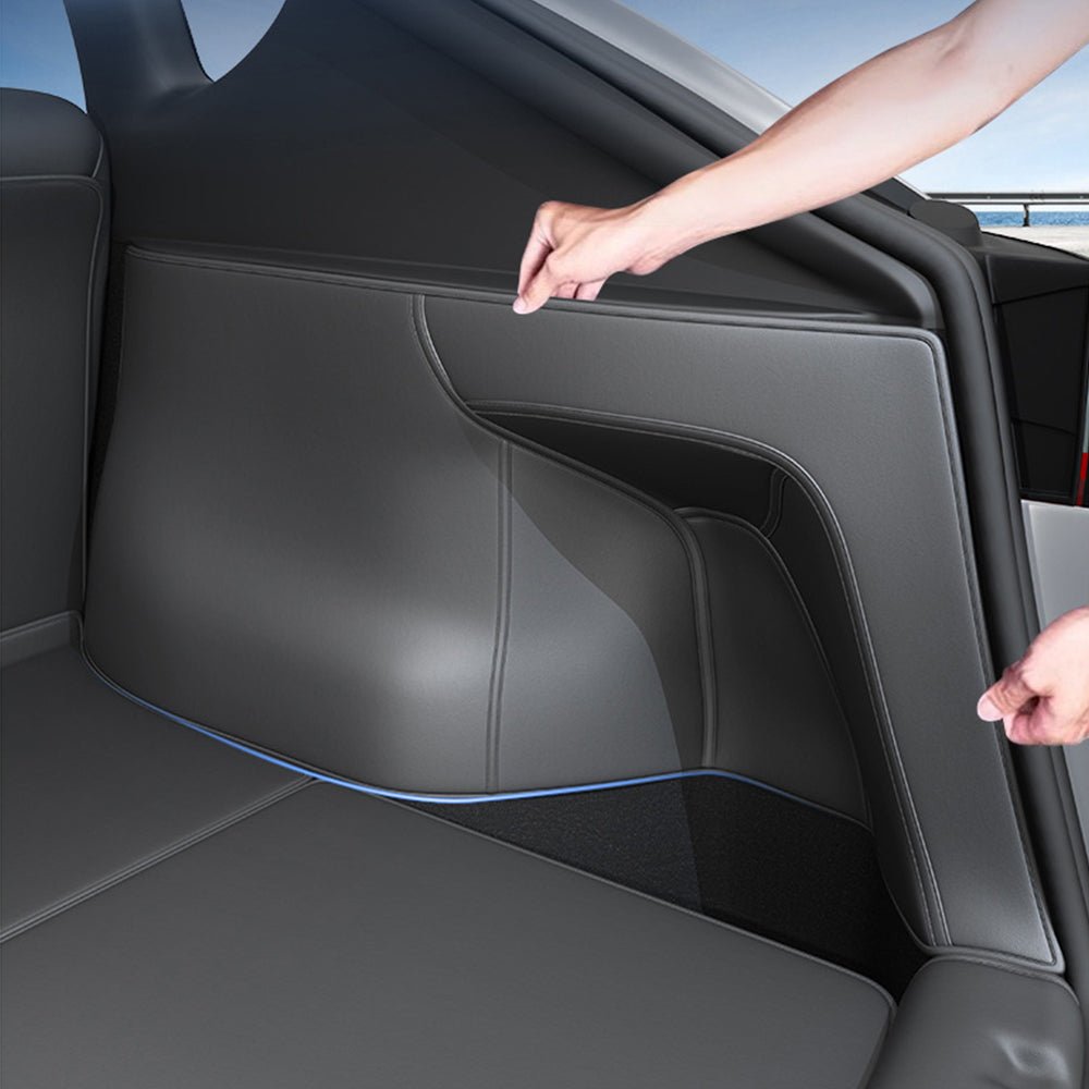 Nappa Leather Trunk Side Protectors for Model Y Juniper - Tesery Official Store