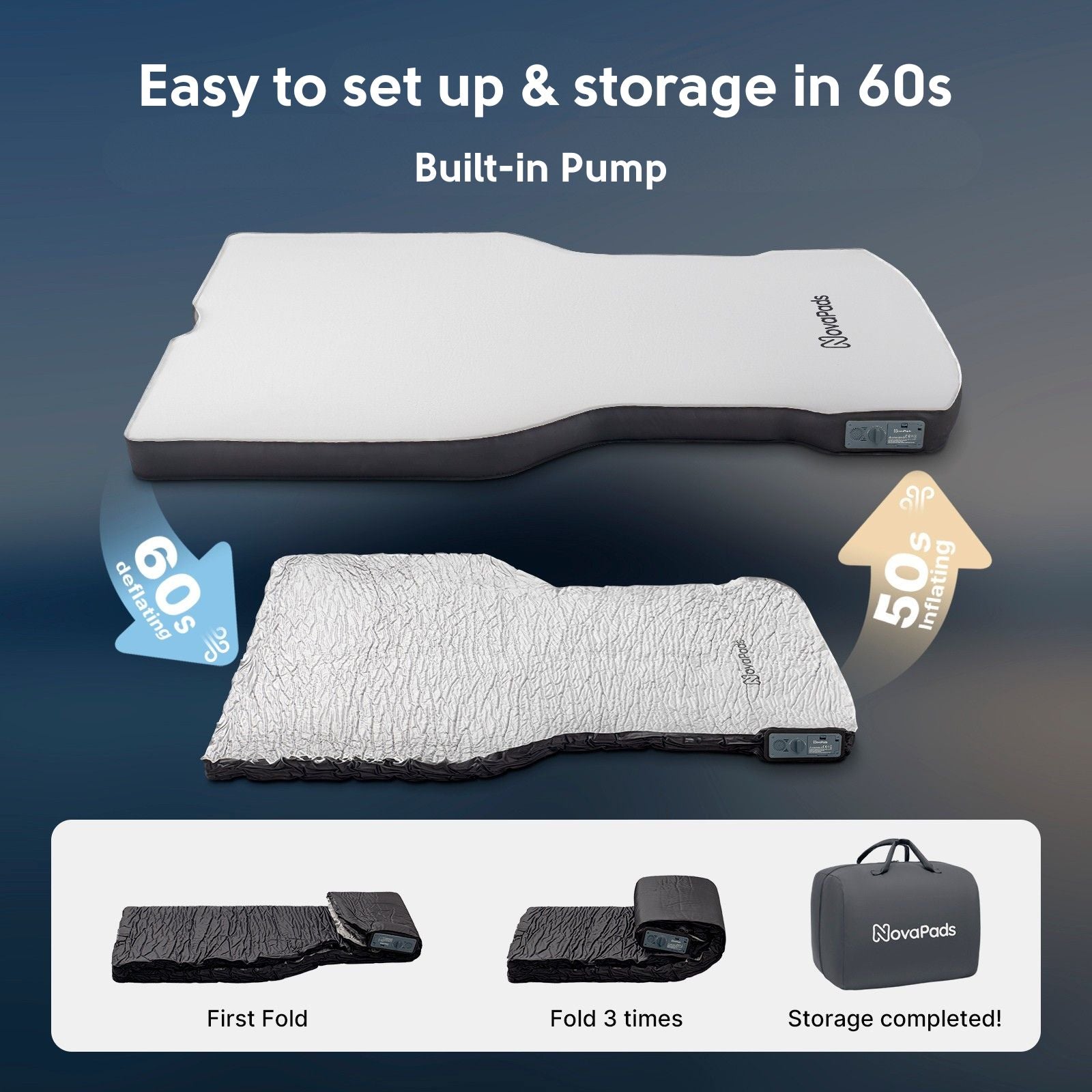 Tesla Model Y / Y Juniper Air-Foam Mattress Pro | Comfort for Road