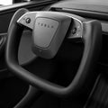 Open-Bottom Yoke Steering Wheel for Model Y Juniper / Model 3 Highland - Tesery Official Store