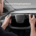 Open-Bottom Yoke Steering Wheel for Model Y Juniper / Model 3 Highland - Tesery Official Store
