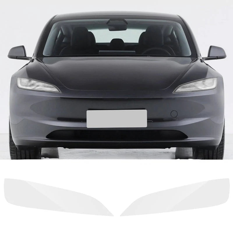 Pre-Cut TPU Headlight Protection Film for Model 3 | Clear, Smoked & Photochromic - Tesery Official Store