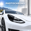 Pre-Cut TPU Headlight Protection Film for Model 3 | Clear, Smoked & Photochromic - Tesery Official Store