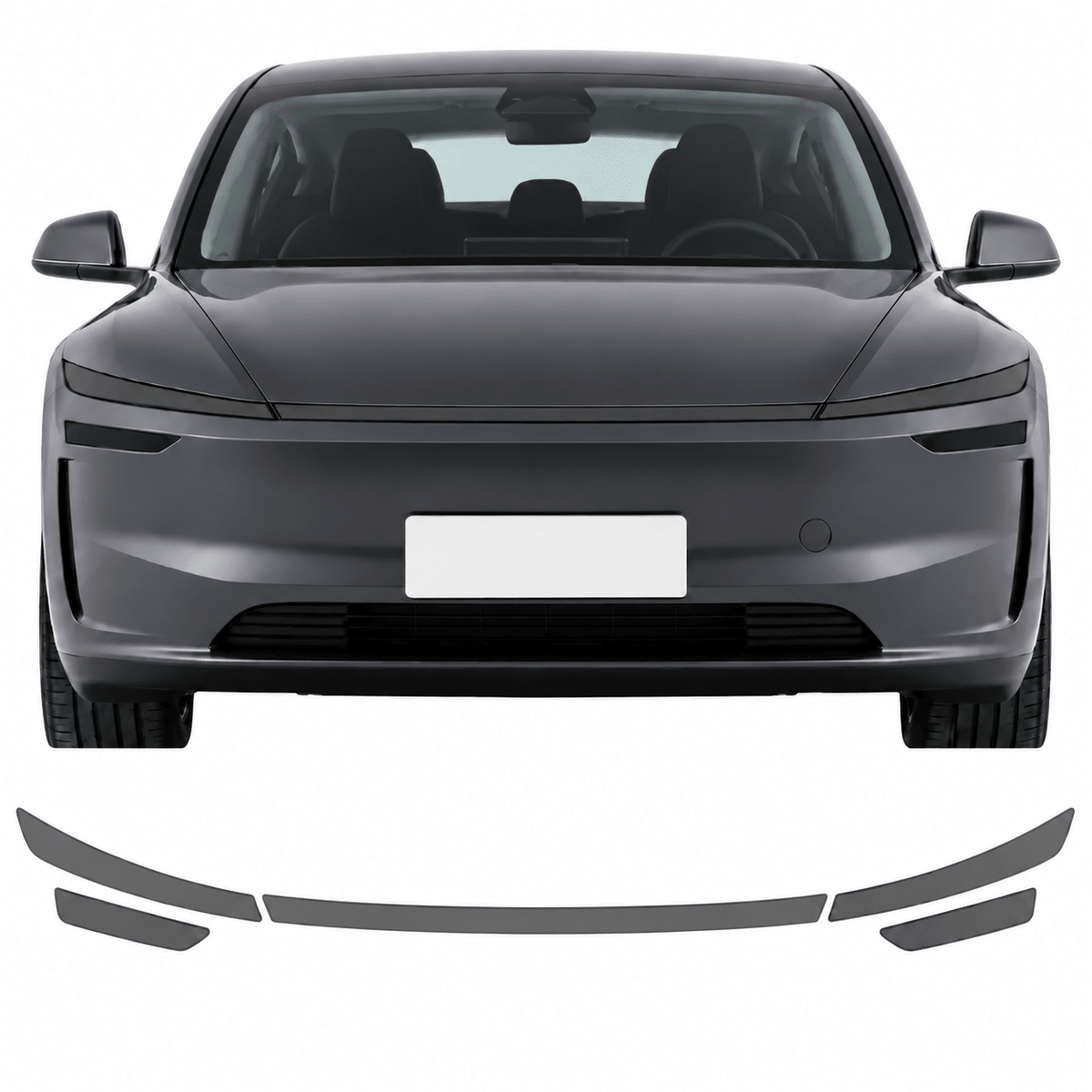 Pre-cut TPU Headlight Protection Film for Model Y | Clear, Smoked & Photochromic - Tesery Official Store