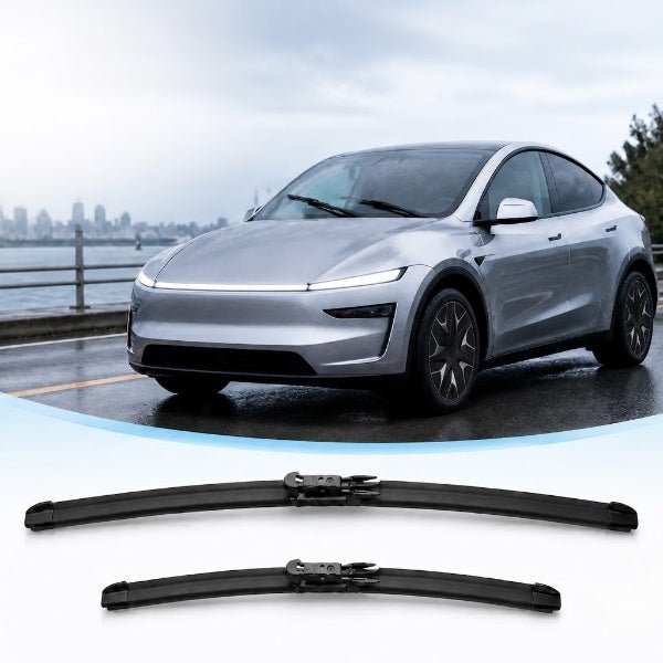 Premium Rubber Windshield Wiper Blades for Model YL 2026+ - Tesery Official Store