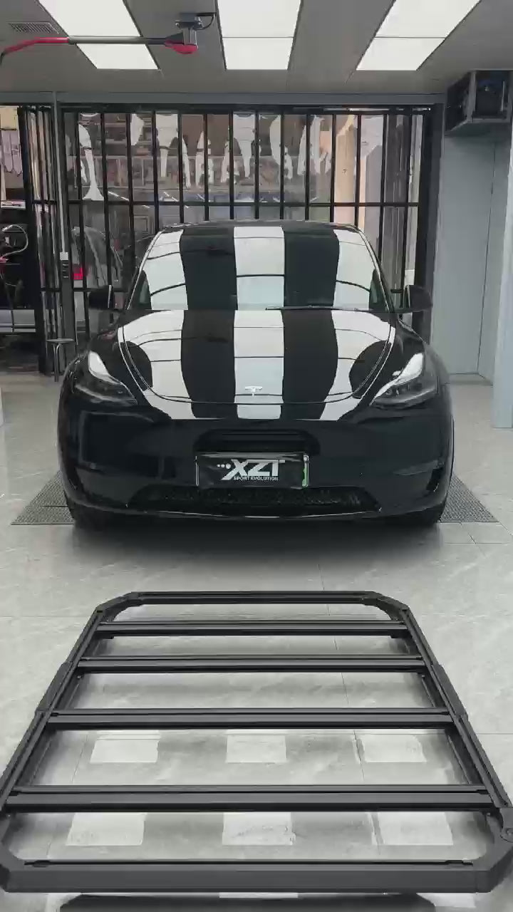 TESERY ルーフラックカーゴプラットフォーム テスラ モデルY & モデルY
