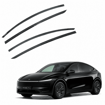 Rain Guards Window Vent Visors for Tesla Model YL 6-Seater 2026+ (4-Piece) - Tesery Official Store