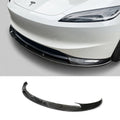 Real Carbon Fiber Aero Front Lip Spoiler for Model 3 Highland 2024+ - Tesery Official Store