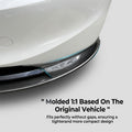 Real Carbon Fiber Aero Front Lip Spoiler for Model 3 Highland 2024+ - Tesery Official Store