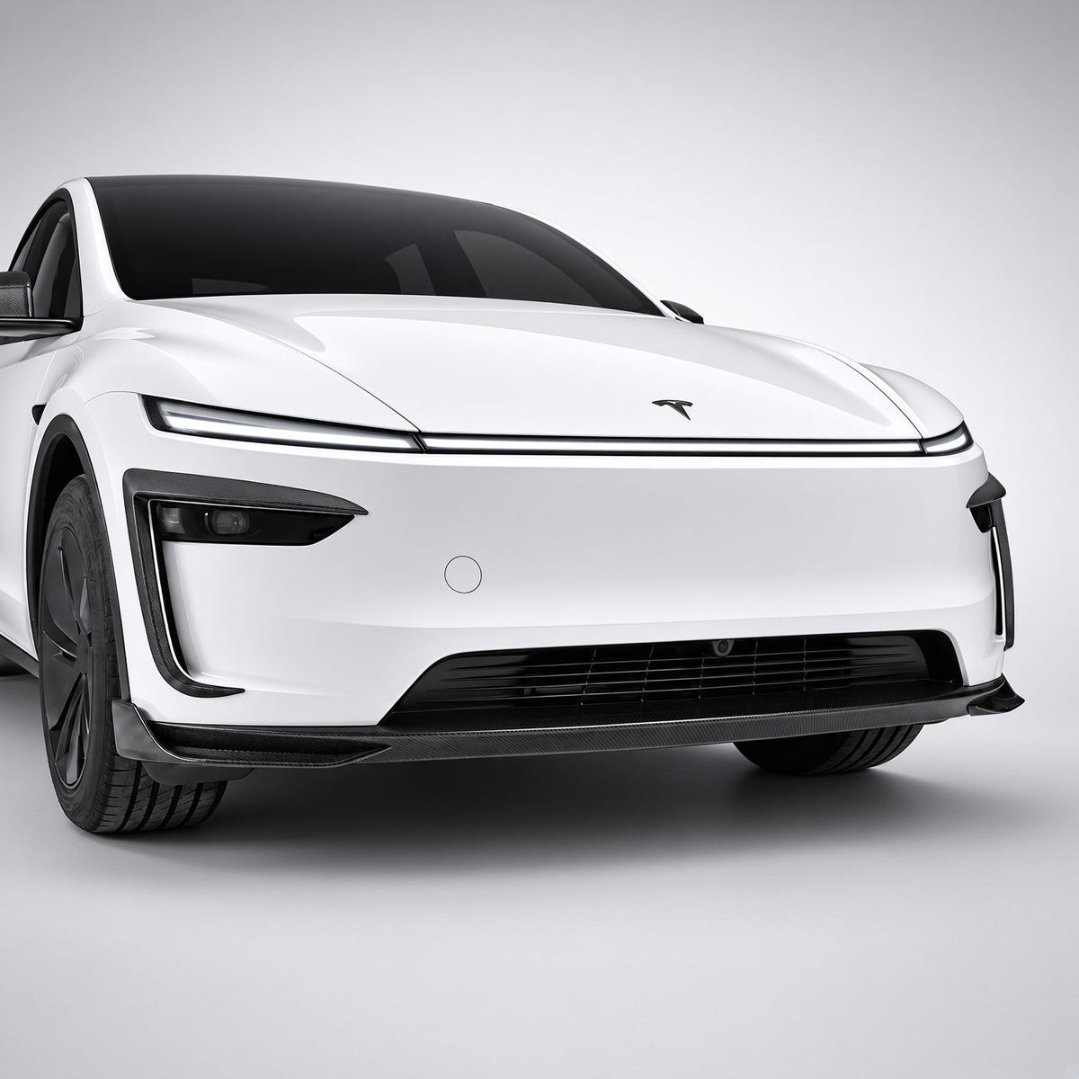 Real Carbon Fiber Front Bumper Corner Trim for Model Y Juniper / Model 3 Highland - Tesery Official Store