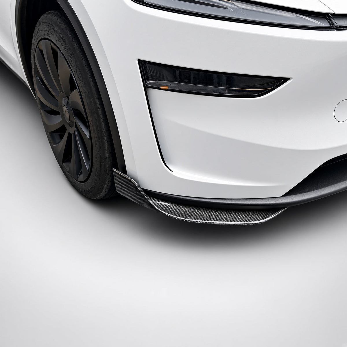 Real Carbon Fiber Front Bumper Corner Trim for Model Y Juniper / Model 3 Highland - Tesery Official Store