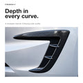 Real Carbon Fiber Front Intake Air Blades Trim for Model 3 Highland Performance 2024+ - Tesery Official Store