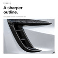 Real Carbon Fiber Front Intake Air Blades Trim for Model 3 Highland Performance 2024+ - Tesery Official Store