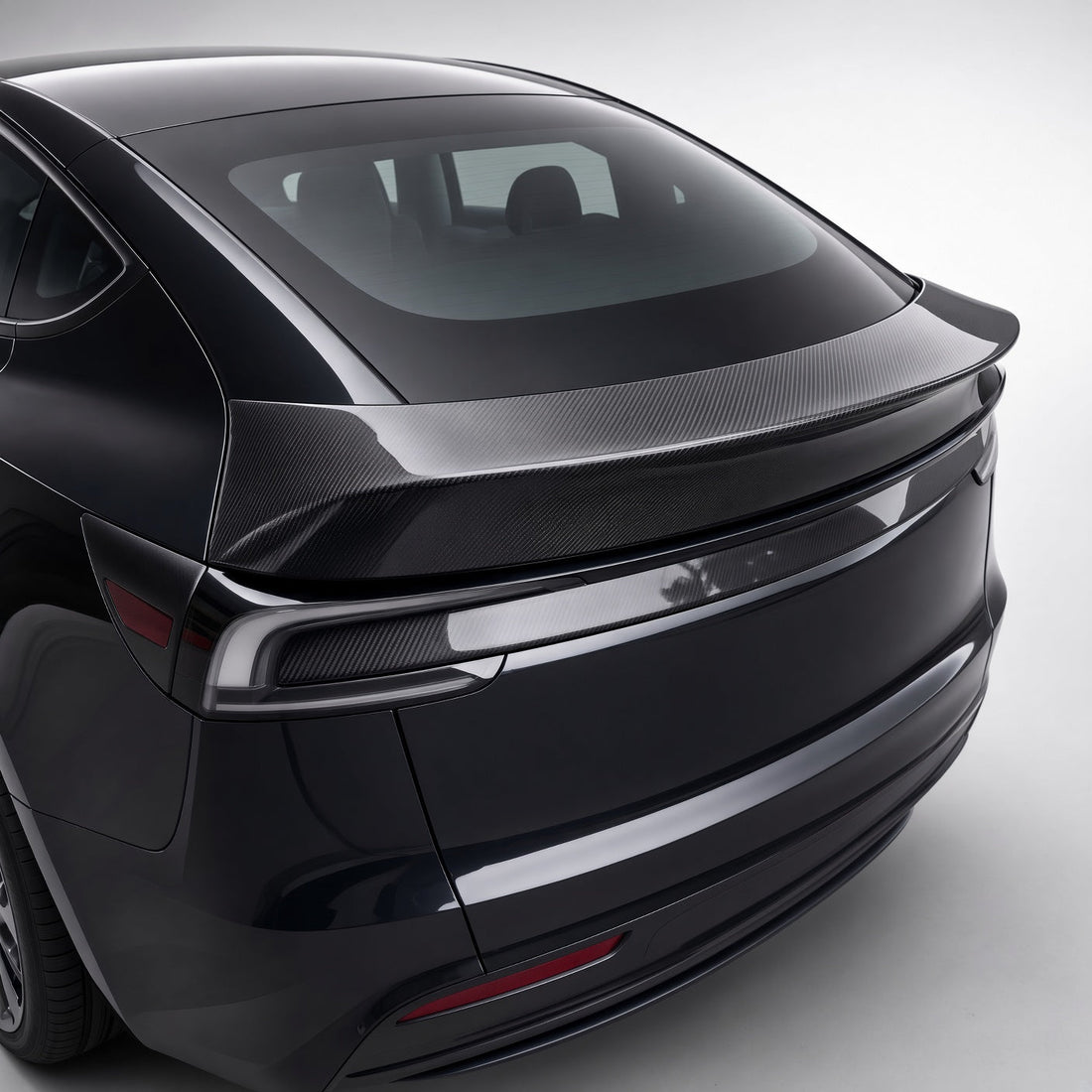 Real Carbon Fiber Rear Trunk Spoiler for Model Y Juniper - Tesery Official Store