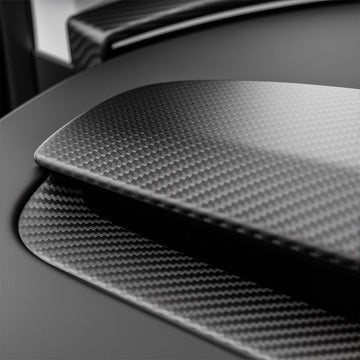 Real Dry Carbon Fiber Dashboard Cover Overlay for Model 3 Highland & Model Y Juniper - Tesery Official Store