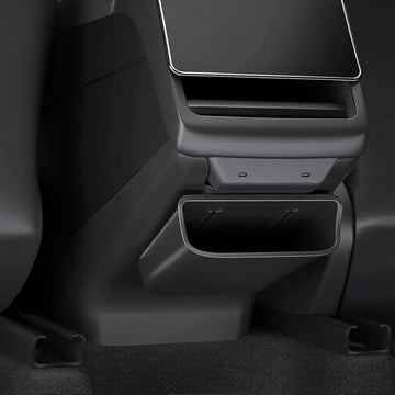 Rear Center Console Cover & Storage Box for Model 3 Highland & Model Y Juniper | TPE Protection - Tesery Official Store