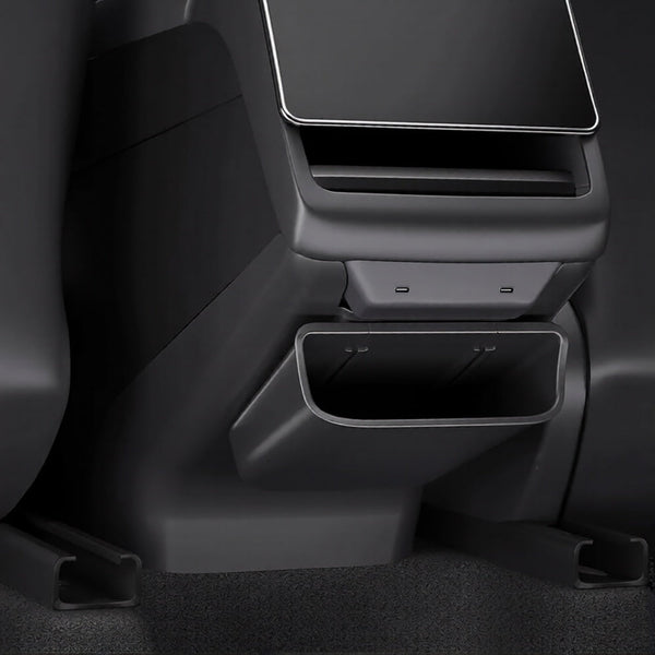 Rear Center Console Cover & Storage Box for Model 3 Highland & Model Y Juniper | TPE Protection - Tesery Official Store