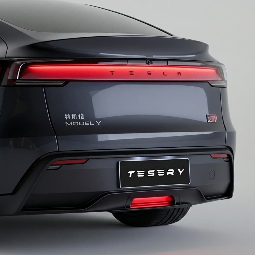 Rear Diffused Guide Light for Model Y Juniper丨High-Visibility Brake &