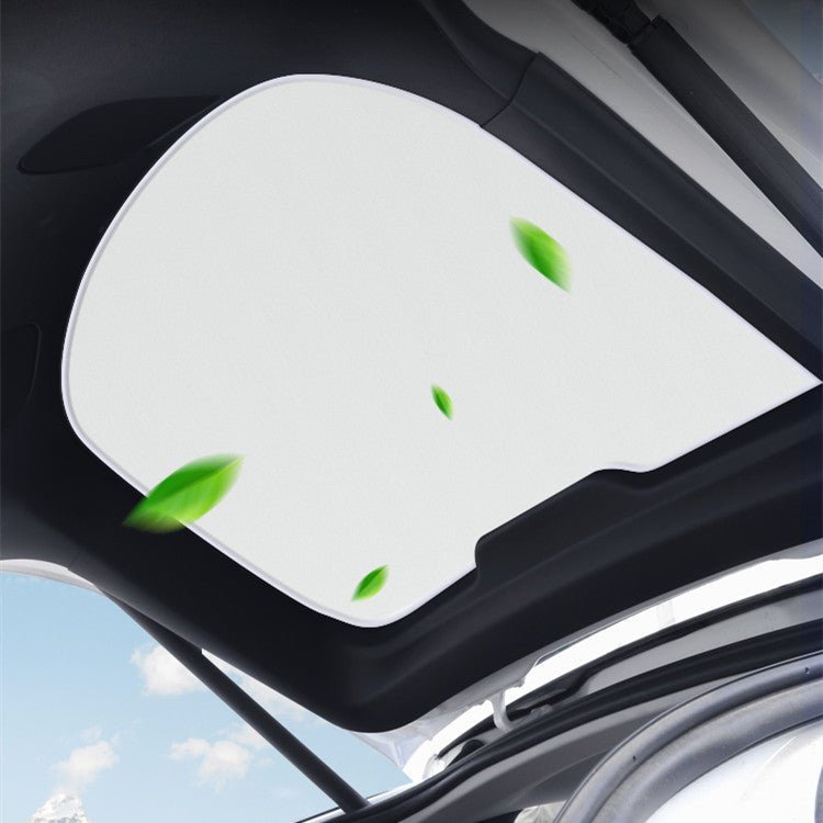 2枚セット　Model Y テスラ　ガラスルーフ　リアリフトゲート　サンシェード テスラ モデルY用リアリフトゲートサンシェード