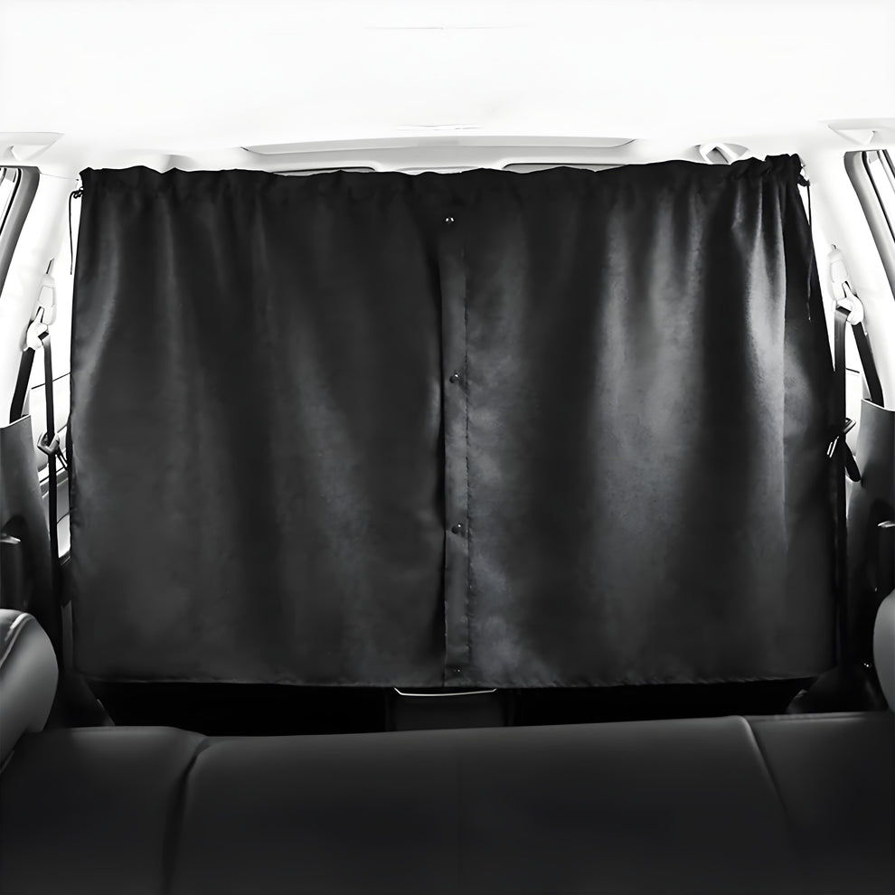 Falling Objects Rear Curtain Tesla Privacy Divider Curtain - Model 3/Y/S/X Rear Window Shade