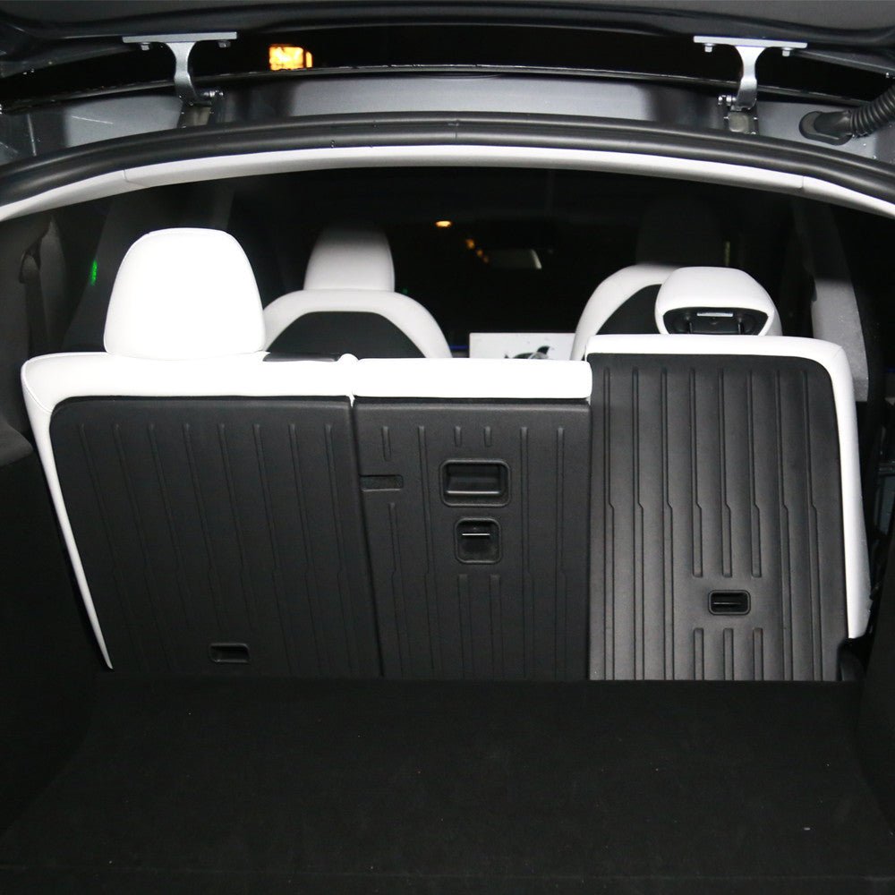 ASZSK Tesla Model Y 2021 2022 2023 Non-slip Trunk Mat TPE Tesla Model Y (5 Seater) Waterproof, Front and Rear Trunk Mat, Black ASZSK Tesla Model Y 2021 2022 2023 Non-slip Trunk Mat TPE Tesla Model Y (5 Seater) Waterproof, Front and Rear Trunk Mat, Black