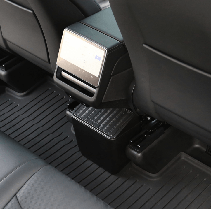 Tesla Model Y Rear Storage Tesla Model Y Rear Under-Seat Storage Box Organizer (ABS)