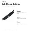 Retractable Cargo Cover for Model Y Juniper - Tesery Official Store
