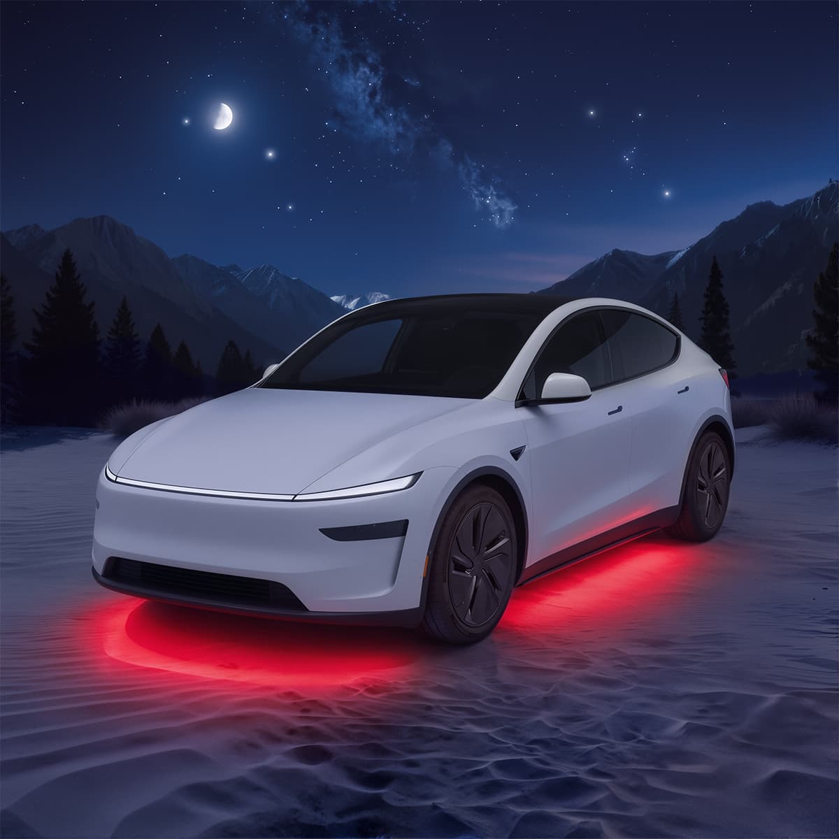 RGB Underglow LED Chassis Ambient Lighting Kit for Model Y Juniper / Model 3 Highland - Tesery Official Store