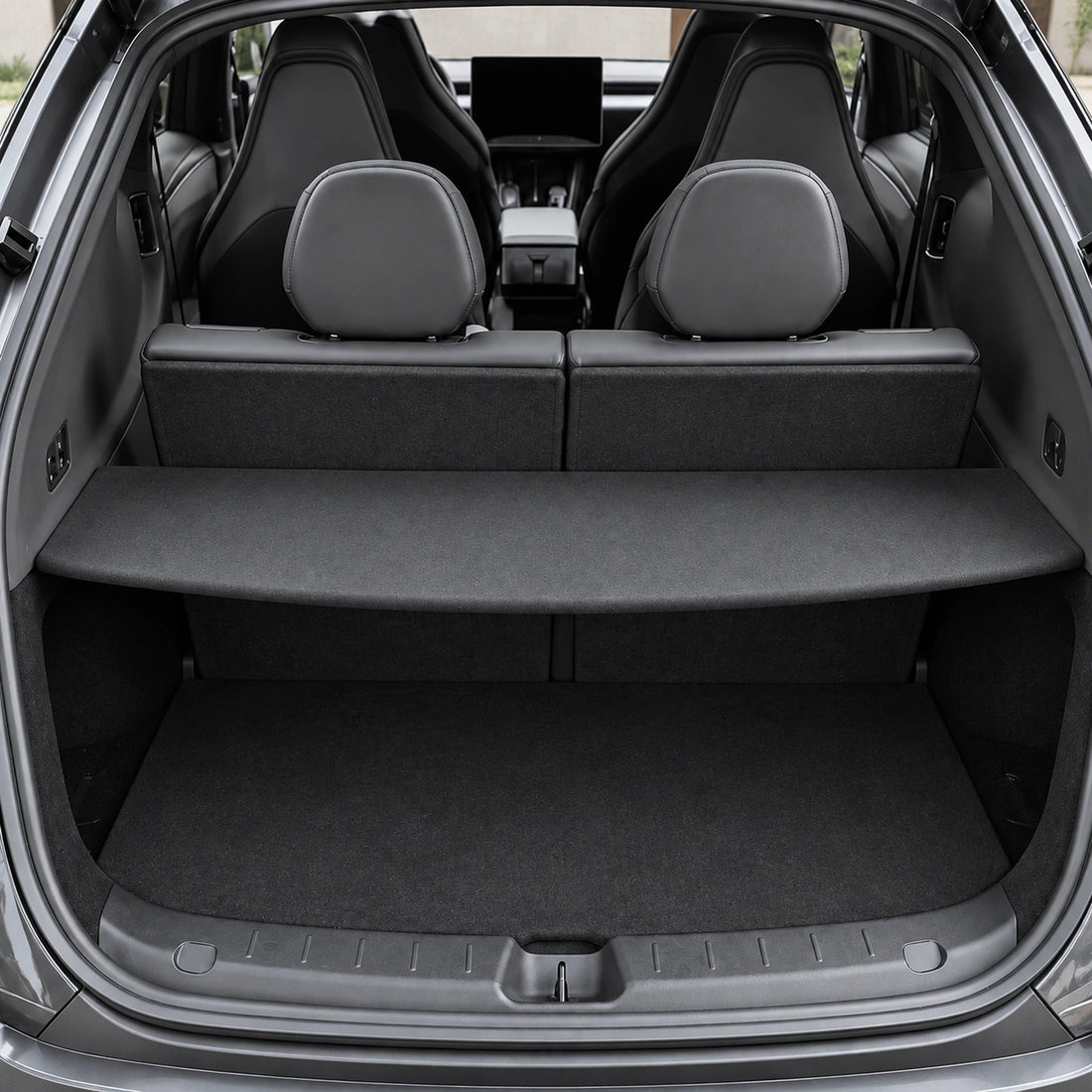 Rigid Trunk Cargo Cover for Tesla Model YL 6-Seater 2026+ - Tesery Official Store