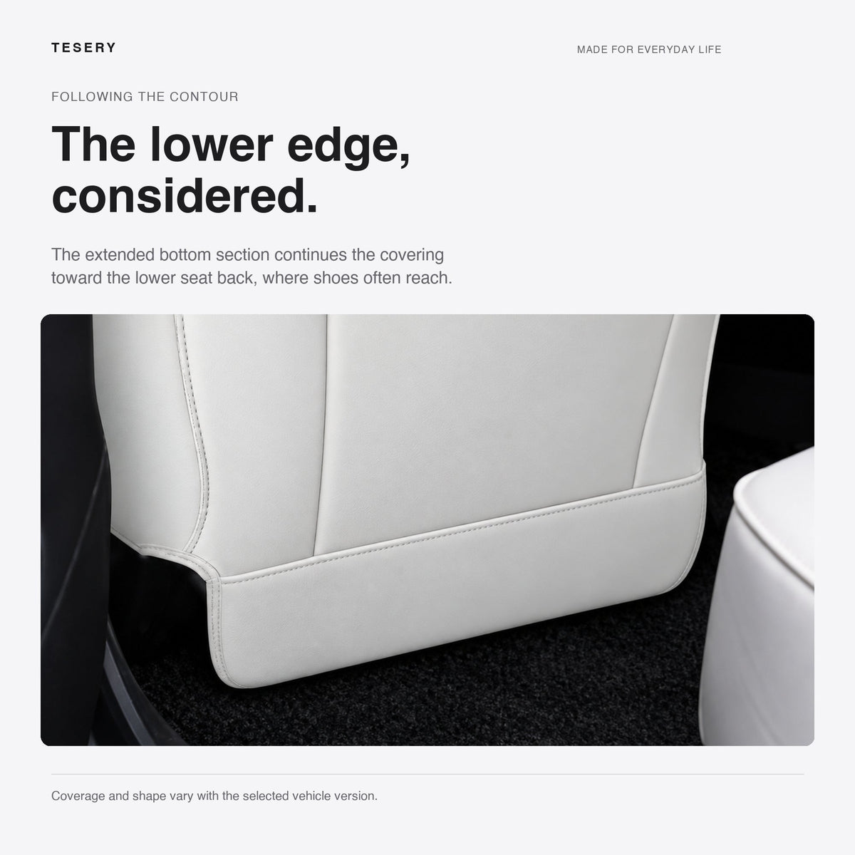 Seat Back Protector for Tesla Model 3 Highland & Model Y Juniper (2pcs) - Tesery Official Store