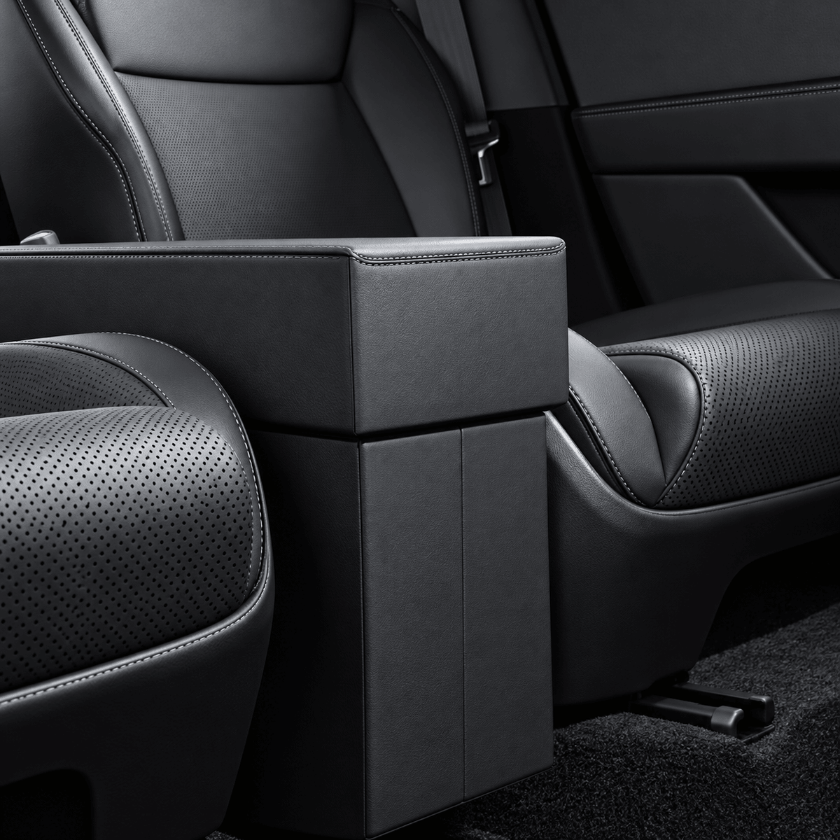 Second-Row Aisle Storage Organizer for Tesla Model YL 2026+ (6-Seater) - Tesery Official Store