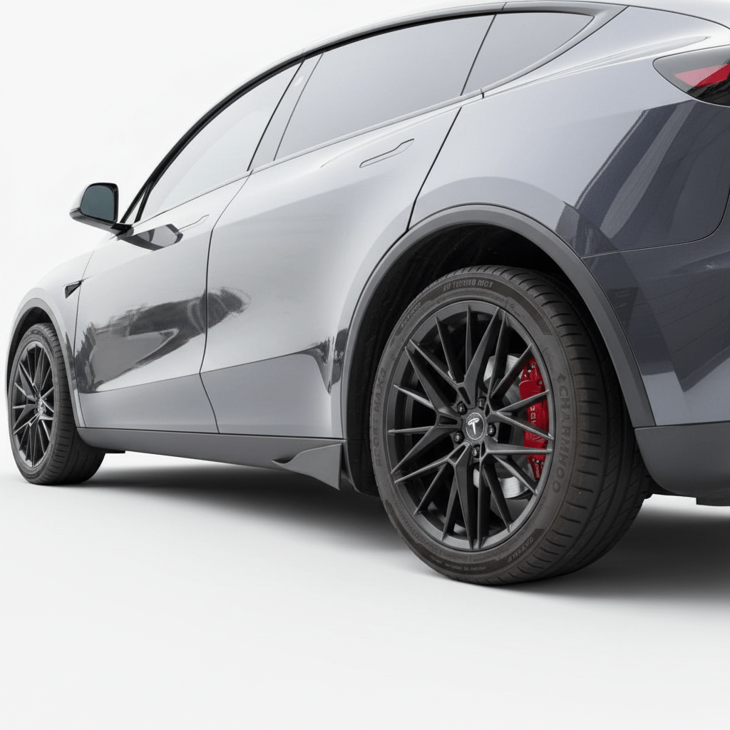 Side Skirts Splitter ABS Rocker Panel for Model Y Juniper | Tesery - Tesery Official Store