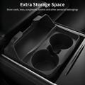 Silicone Center Console Cup Holder Insert for Model 3 & Model Y | Anti - Spill - Tesery Official Store