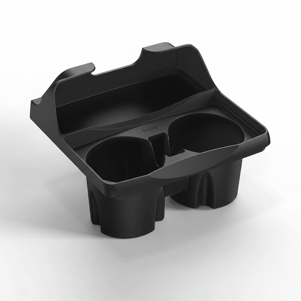 Silicone Center Console Cup Holder Insert for Model 3 & Model Y | Anti - Spill - Tesery Official Store
