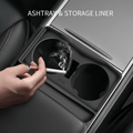 Silicone Center Console Cup Holder Insert for Model 3 & Model Y | Anti - Spill - Tesery Official Store