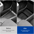 Silicone Center Console Lower Tray Mat for Model Y Standard 2026+ - Tesery Official Store