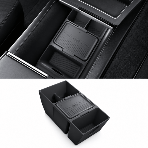 Silicone Center Console Storage Organizer for Model Y Juniper 2025+ - Tesery Official Store