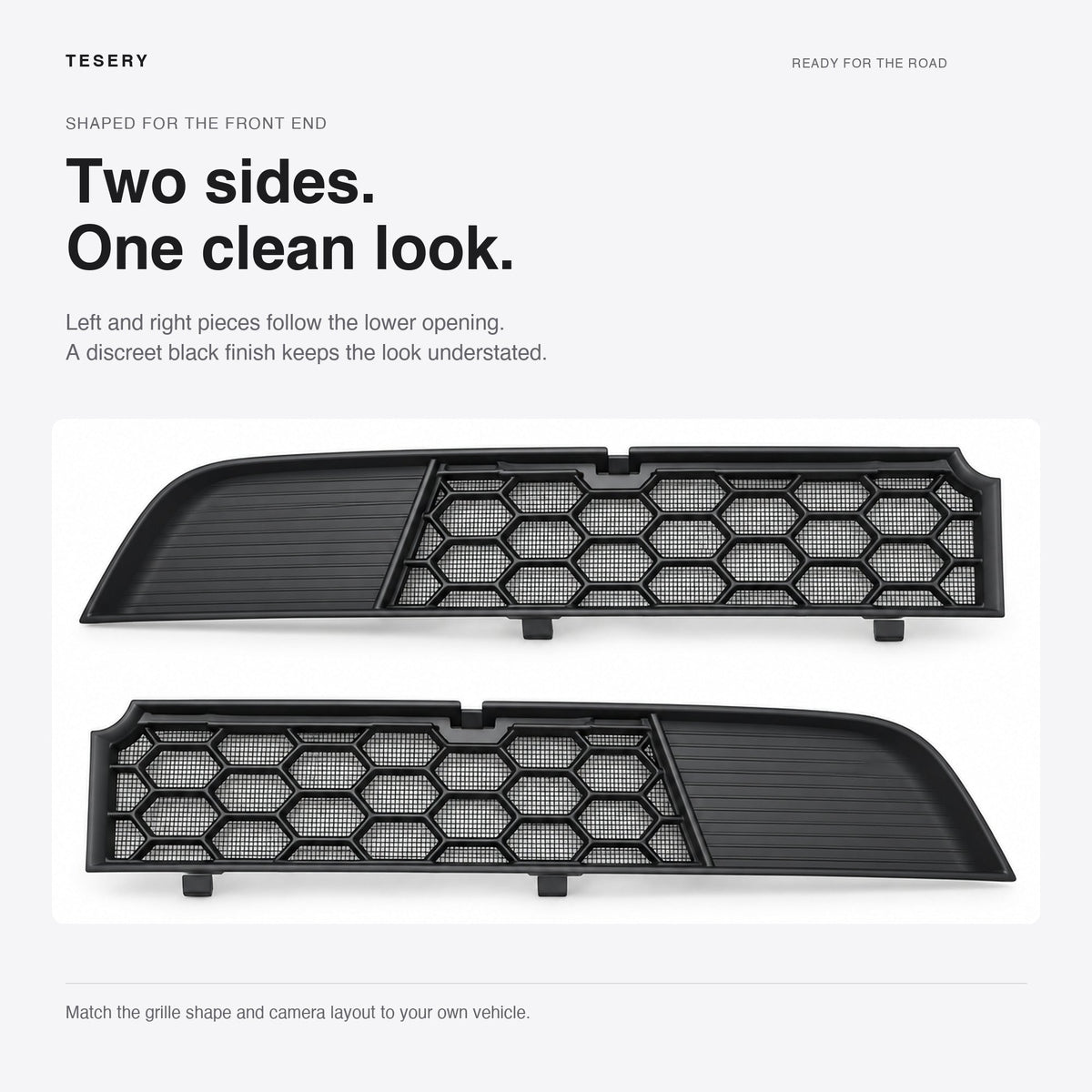 Split Insect Net Front Bumper Grill for Model Y Juniper / Model YL - Tesery Official Store